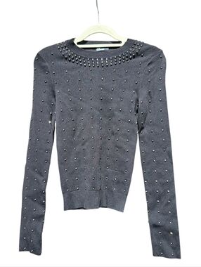 *NWT* The Kooples Women's Black Sweater with Spikes - US Size 2